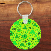 Porte-clés Shamrocks & Clochers (Recto)