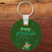 Porte-clés "Shamrocks & Shenanigans : La Saint Patrick (Recto)