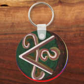 Porte-clés Shanti = Paix (Recto)