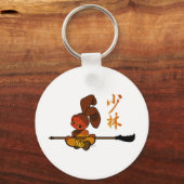 Porte-clés shaolin de fer bunny kwan dao (Recto)