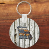 Porte-clés Shape du Missouri Rusty (Recto)