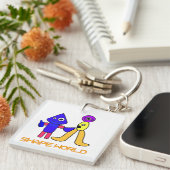 Porte-clés Shape World (Devant Droit)