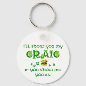 Porte-clés Share the Craic (Recto)