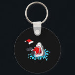Porte-clés Shark Mange Santa Claus Christmas Boys Girls Kids<br><div class="desc">Shark Mange Santa Claus Noël Garçons Filles Enfants Noël</div>