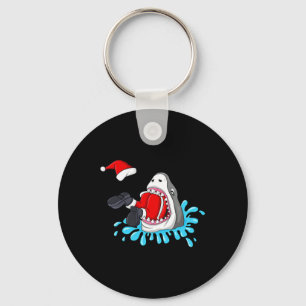 Porte-clés Shark Mange Santa Claus Christmas Boys Girls Kids