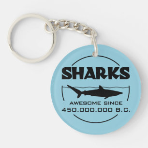 Porte-clés Sharks Awesome Depuis 450.000.000 B.C.