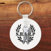 Porte-clés sharp skin standing (Recto)