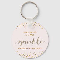 She Leaves a little Sparkle™ Key Chain