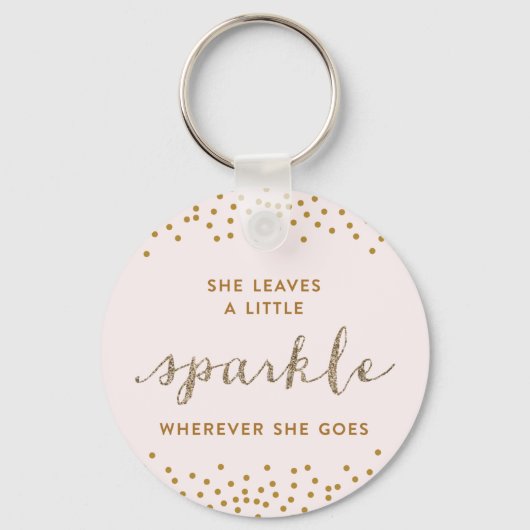 Porte-clés She Leaves a little Sparkle™ Key Chain (Recto)