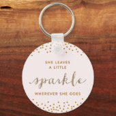 Porte-clés She Leaves a little Sparkle™ Key Chain (Recto)