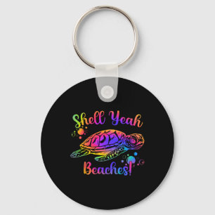 Porte-clés Shell Ouais Plages Tie Dye Turtle Shell Ouais 2