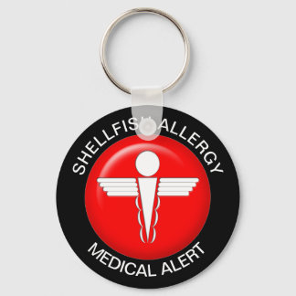 Porte-clés Shellfish Allergy Medical Alert