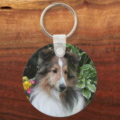 Porte-clés Sheltie Love Porte - clé (Recto)