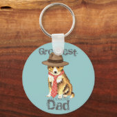 Porte-clés Sheltie papa (Recto)