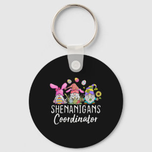 Porte-clés Shenanigans Coordonnateur Pâques Bunny Gnomes Rabb