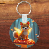 Porte-clés Shiba aventure (Recto)