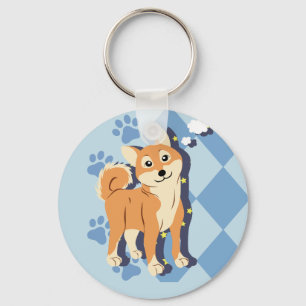 Porte-clés Shiba Inu