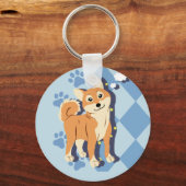Porte-clés Shiba Inu (Recto)