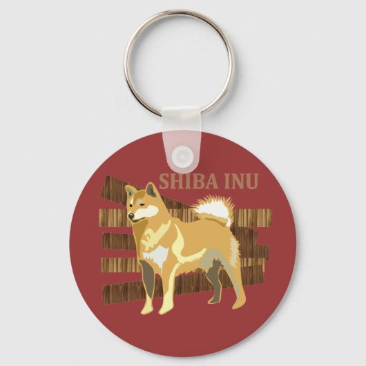 PORTE-CLÉS SHIBA INU (Recto)