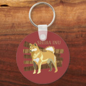 PORTE-CLÉS SHIBA INU (Recto)