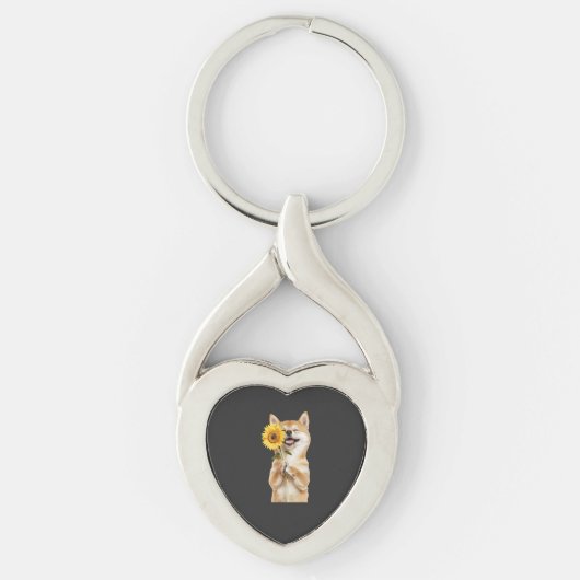 Porte-clés Shiba Inu (Devant)