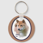Porte-clés Shiba Inu (Recto)