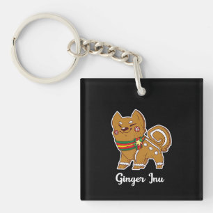Porte-clés shiba inu Don de chien pour Noël