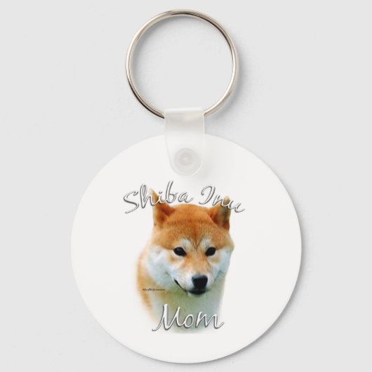 Porte-clés Shiba Inu Maman 2 (Recto)