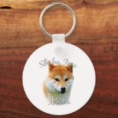 Porte-clés Shiba Inu Maman 2 (Recto)