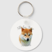 Porte-clés Shiba Inu Maman 2 (Verso)
