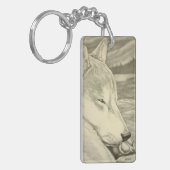 Porte-clés Shiba Inu Porte - clé Shiba Inu Chien cadeaux d'ar (Devant gauche)