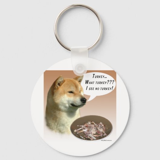 Porte-clés Shiba Inu Turquie (Recto)