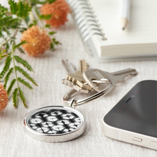 Porte-clés Shibori I graphique (Côté)