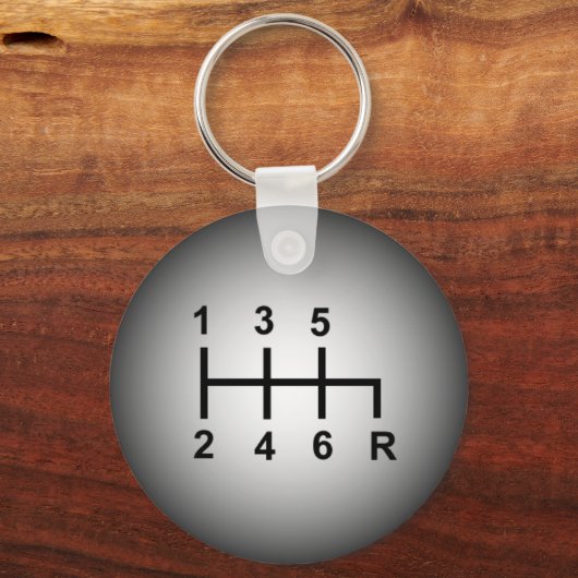 Porte-clés shift knob keychain (Recto)