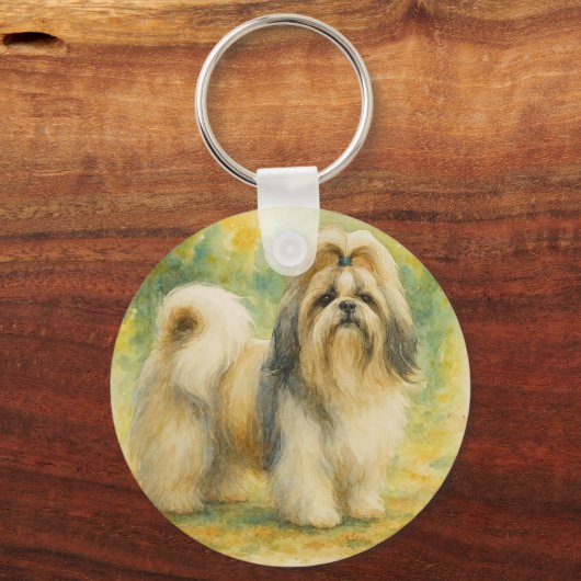 Porte-clés Shih Tzu (Recto)