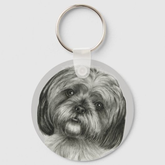 Porte-clés Shih Tzu (Recto)