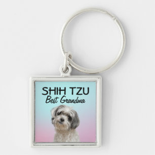Porte-clés Shih Tzu Best Grand-mère