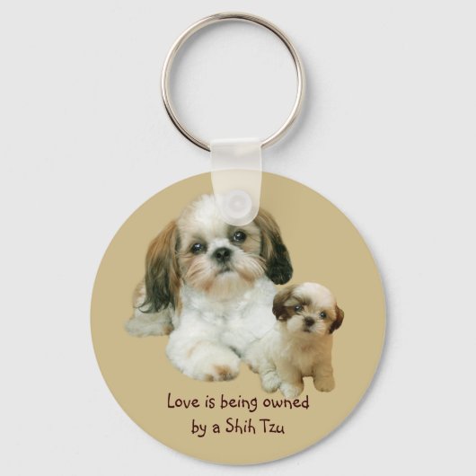Porte-clés Shih Tzu Buddies Keychain (Recto)