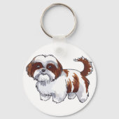Porte-clés Shih Tzu Dog (Recto)