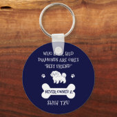 Porte-clés Shih Tzu Dog Best Friend (Recto)