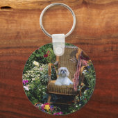 Porte-clés Shih Tzu Garden Keychain (Recto)