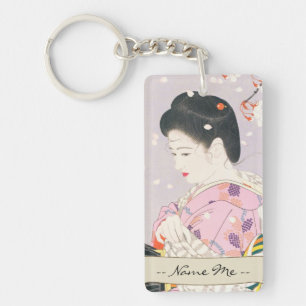 Porte-clés Shimura Tatsumi cinq figures des beautés modernes