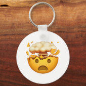 Porte-clés Shocked Face With Exploding Head - Emoji (Recto)