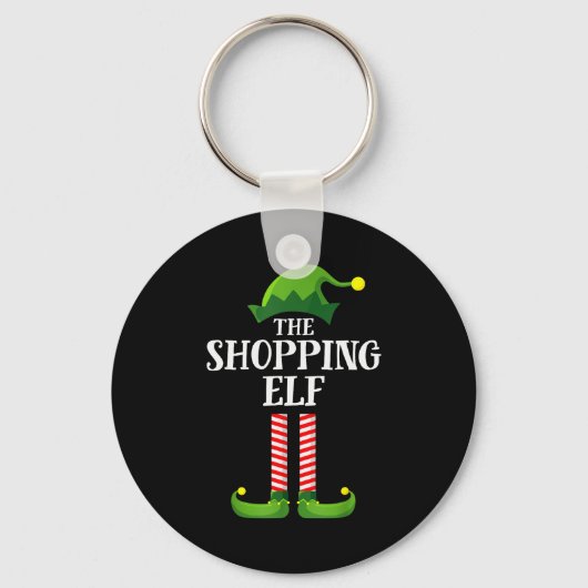 Porte-clés Shopng Elf Matching Family Group Christmas Party P (Recto)