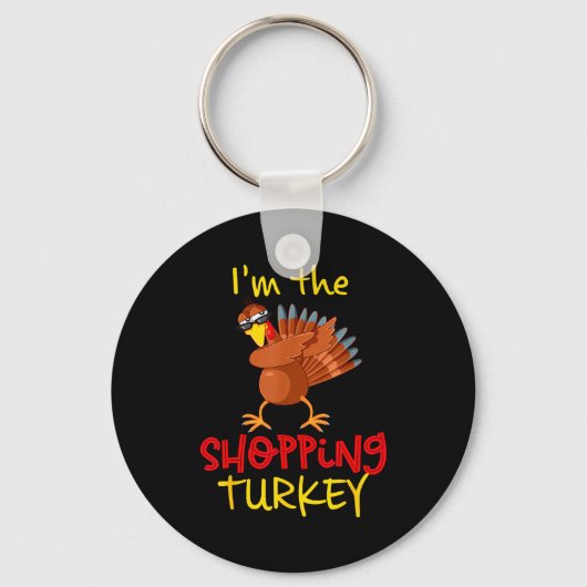 Porte-clés Shopng Turkey Matching Family Group Thanksgiving P (Recto)