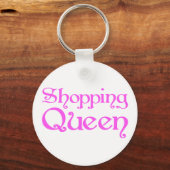 Porte-clés shopping queen (Recto)