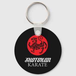 Porte-clés Shotokan Karate Tiger Graphisme Arts Martiaux T sh