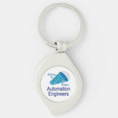 Porte-clés Shout Out for Automation Engineers (Devant)