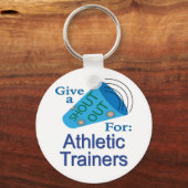 Porte-clés Shout Out pour les entraîneurs sportifs (Recto)