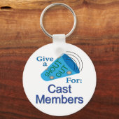 Porte-clés Shout Out pour les membres de créature (Recto)